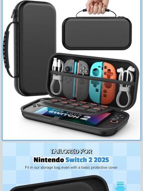 MoKo Carrying Case for Nintendo Switch 2(2025), Protective Hard Shell